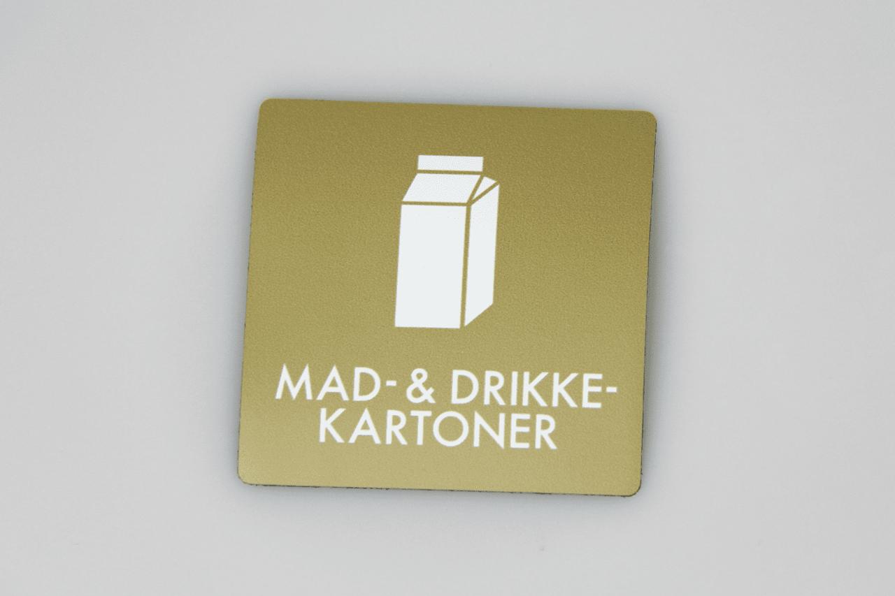 1 stk. AFFALD MAGNET 6X6 CM
