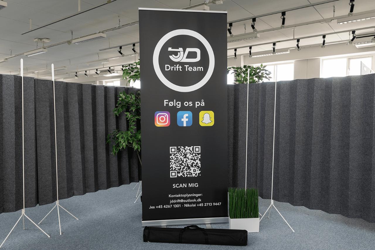 Roll-up Banner med eget logo 85 x 200