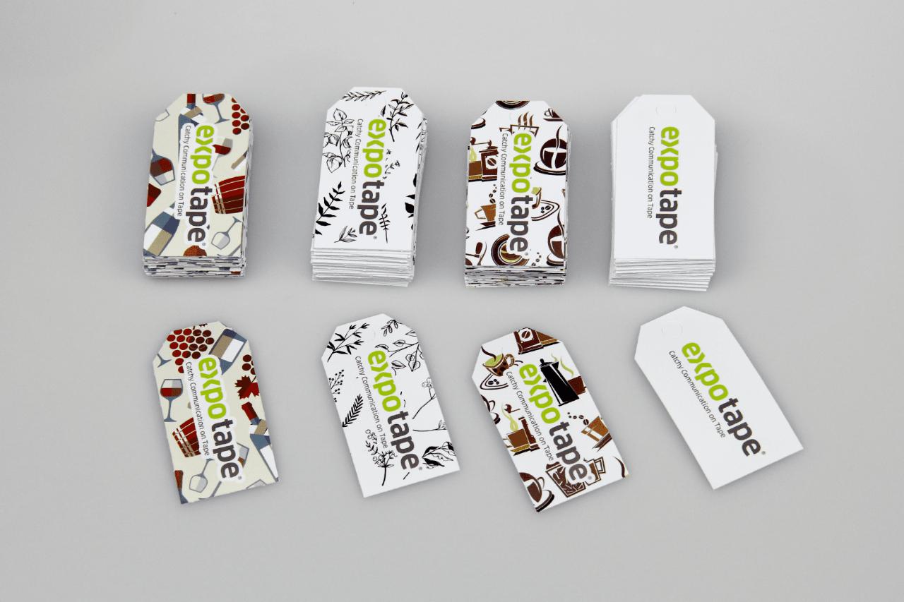 1 stk. Manillamærke 3x6cm/eget logo